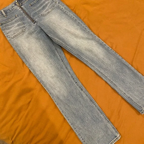 Denim Forum The Just Peachy Straight Jean size 26 - Picture 1 of 6